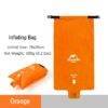 Orange-inflating bag