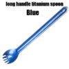 Bright Blue Spork